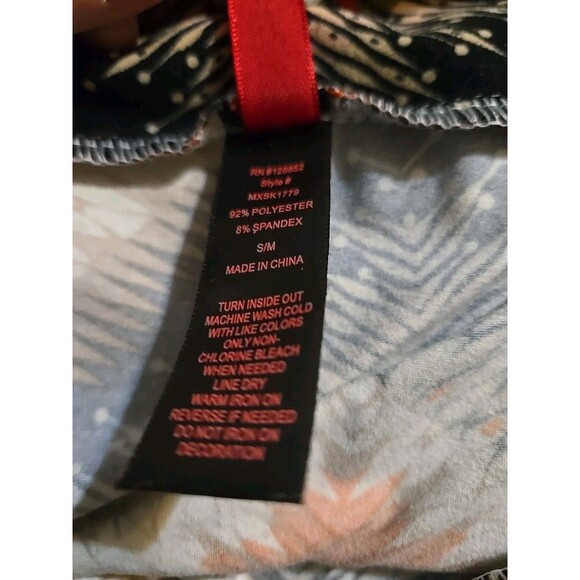 Hot Kiss Aztec Pull-On Super Soft Stretch Maxi Skirt Size Small Medium - Picture 8 of 8